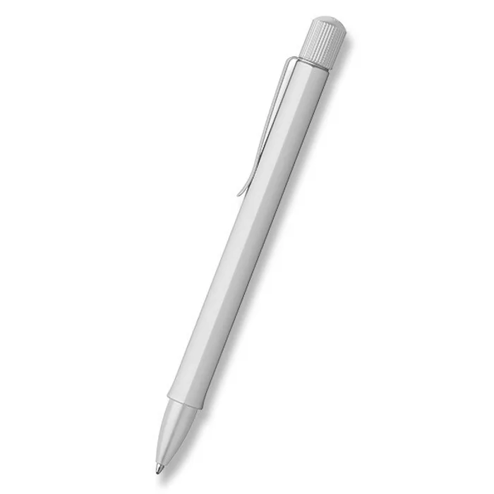 Główne zdjęcie produktu Faber-Castell Hexo Silver Matt kuličková tužka
