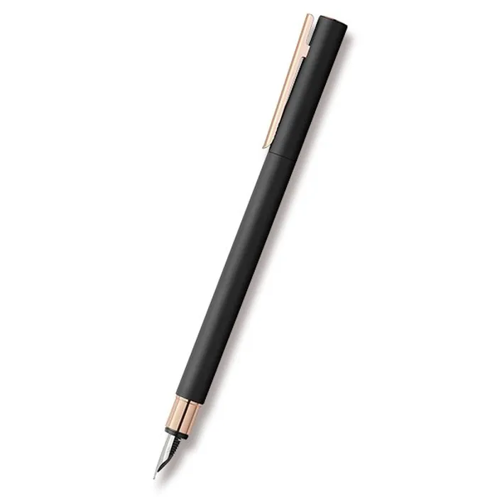 Główne zdjęcie produktu Faber-Castell Neo Slim Metal Black Rosegold hrot M