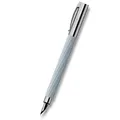 Pióro wieczne Faber Castell Ambition Italic Ice Blue, stalówka F