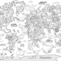 Następne zdjęcie produktu Fakt velká omalovánka - Zvířatková mapa světa