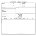 Następne zdjęcie produktu Faktura daňový doklad 2/3 A4 PT200