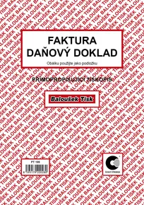 Faktura - dokument podatkowy A5 PT199