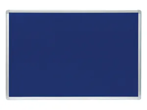 Filcová modrá tabule ARTA 150x100 cm