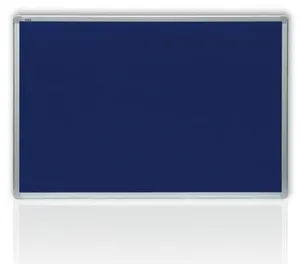 Filcowa niebieska tablica w aluminiowej ramie 60x90 cm