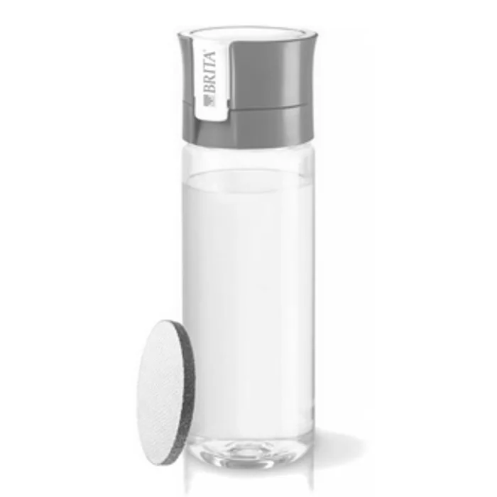 Główne zdjęcie produktu Filtrační láhev na vodu Fill&Go, modrá, sklo, 0.6l, vč. 1 filtru, Brita