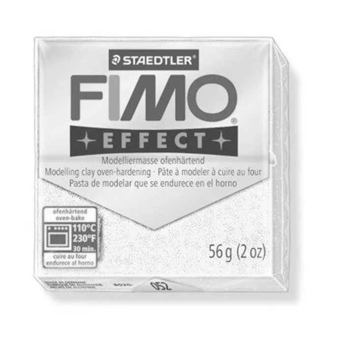 Główne zdjęcie produktu FIMO® effect 8020 bílá se třpytkami