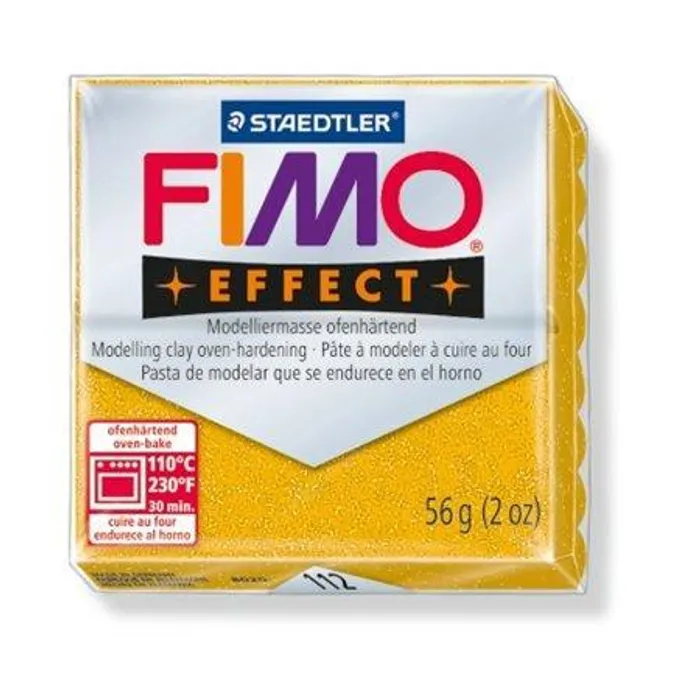 Główne zdjęcie produktu FIMO® effect 8020 zlatá se třpytkami