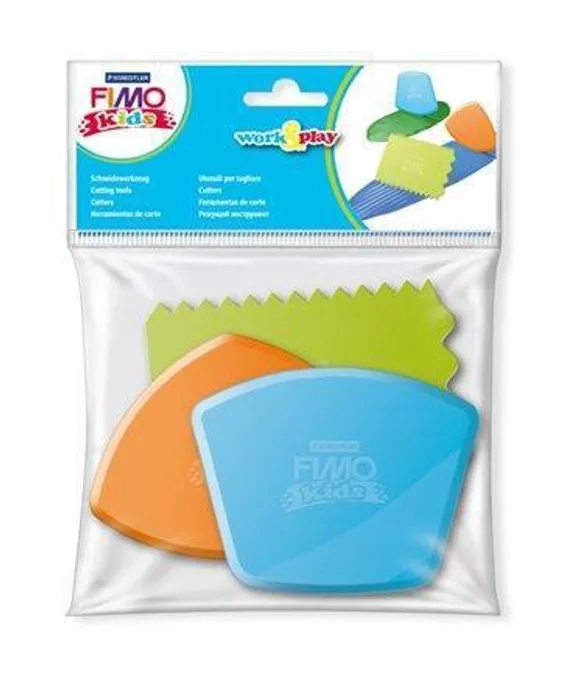 Główne zdjęcie produktu FIMO® kids 8700 34 work&play - Řezací a texturovací nástroje