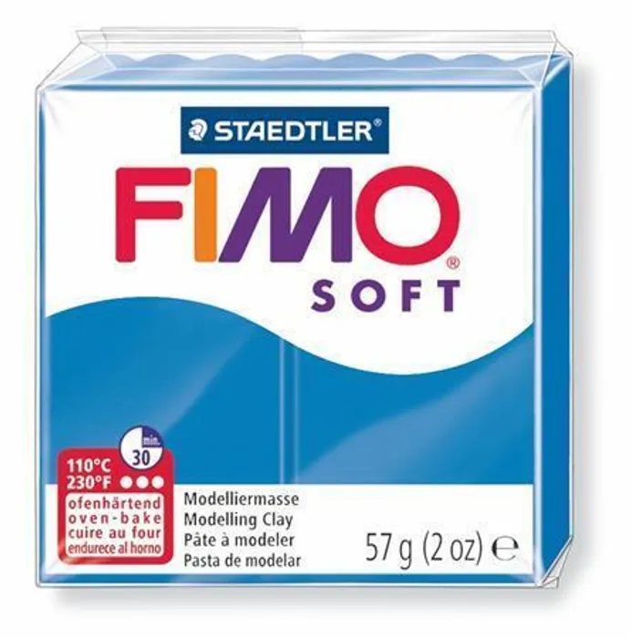 Główne zdjęcie produktu FIMO® soft 8020 56g modrá
