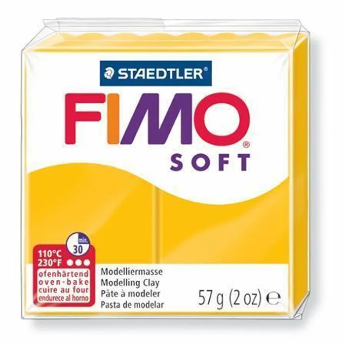 Główne zdjęcie produktu FIMO® soft 8020 56g okrová