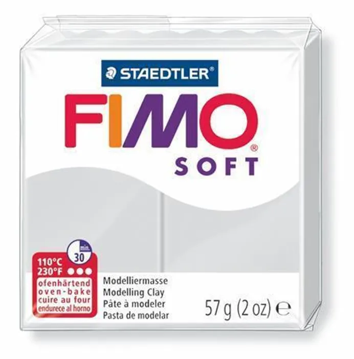 Główne zdjęcie produktu FIMO® soft 8020 56g šedá