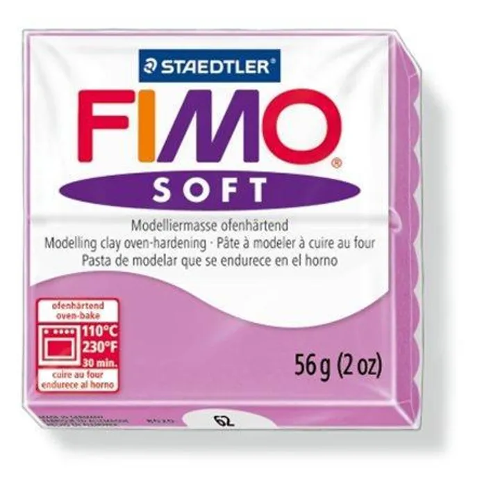 Główne zdjęcie produktu FIMO® soft 8020 56g světle fialová