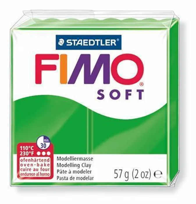 Główne zdjęcie produktu FIMO® soft 8020 56g zelená
