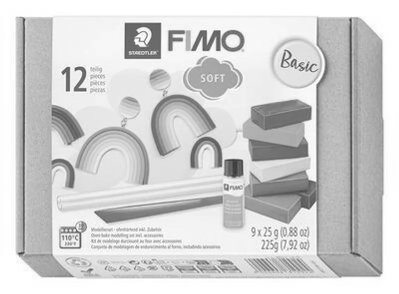 Główne zdjęcie produktu FIMO® soft 8023 sada "Basic"- základní