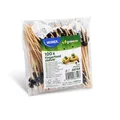 Następne zdjęcie produktu Kolce do fingerfood (bambus FSC 100%) Pearl black 12cm [100 szt.]