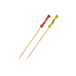 Fingerfood patyczek bambusowy (FSC 100%) Warkocz 12cm [100 szt.]