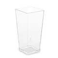 Następne zdjęcie produktu Fingerfood pojemnik (PS) kwadrat krystaliczny 40 x 40 x 82 mm 85ml [40szt.]
