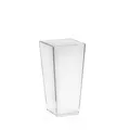 Następne zdjęcie produktu Fingerfood pojemnik (PS) kwadrat krystaliczny 40 x 40 x 82 mm 85ml [40szt.]