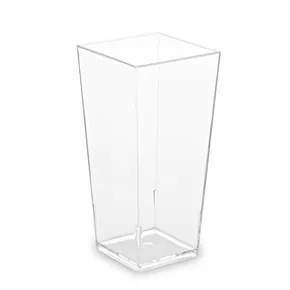 Fingerfood pojemnik (PS) kwadrat krystaliczny 40 x 40 x 82 mm 85ml [40szt.]