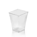 Następne zdjęcie produktu Fingerfood pojemnik (PS) kwadrat krystaliczny 58 x 58 x 76 mm 160ml [20szt.]