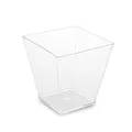 Fingerfood pojemnik (PS) kwadrat krystaliczny 59 x 59 x 54 mm 100ml [50 szt.]