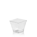 Następne zdjęcie produktu Fingerfood pojemnik (PS) kwadrat krystaliczny 59 x 59 x 54 mm 100ml [50 szt.]