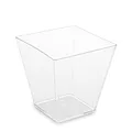 Następne zdjęcie produktu Fingerfood pojemnik (PS) kwadrat krystaliczny 72 x 72 x 72 mm 230ml [20 szt.]