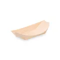 Następne zdjęcie produktu Pojemnik fingerfood drewniany łódka 16,5 x 8,5 cm [100 szt]