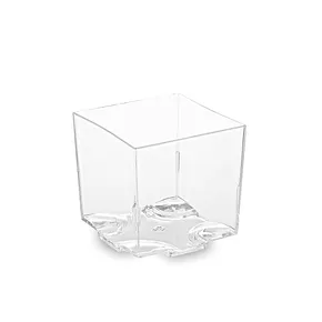 Fingerfood pojemnik (PS) kwadrat krystaliczny 44 x 44 x 43 mm 65ml [20szt.]