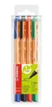 Następne zdjęcie produktu Marker "GREENpoint", 4 kolory, 0,8mm, STABILO