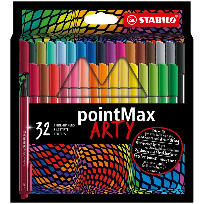 Główne zdjęcie produktu Fix STABILO pointMax 32 ksu "ARTY"