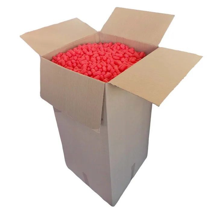 Główne zdjęcie produktu Fixační výplňová tělíska In BOX chips BIO, 250 litrů, v krabici, červená
