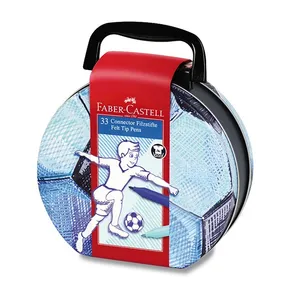 Markery Faber-Castell 155538 Łącznik, etui Piłka nożna 33 szt