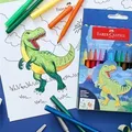 Następne zdjęcie produktu Markery Faber-Castell Dinosaur 13 kolorów