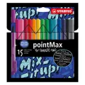 Markery STABILO pointMax 15 szt. "Snooze One"