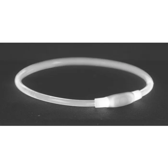 Główne zdjęcie produktu Flash light ring USB, blikací obojek, zelená L-XL: 65 cm/ o 8 mm