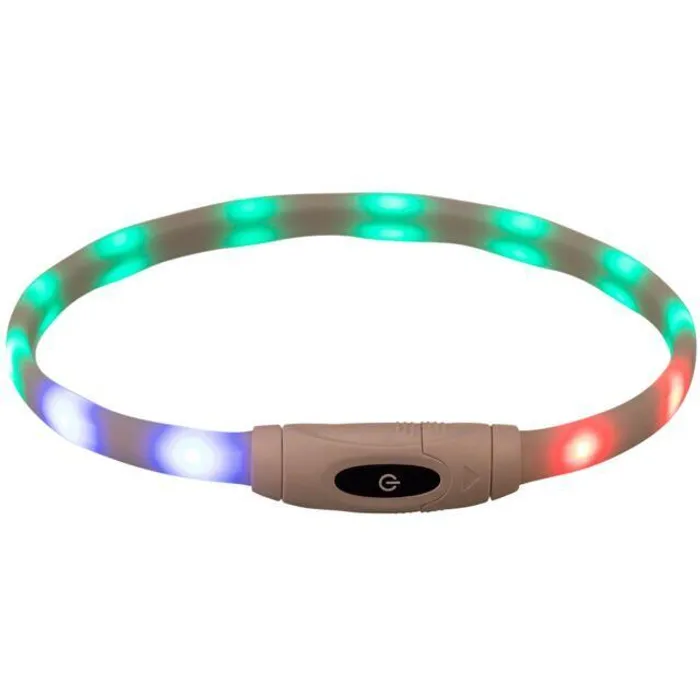 Główne zdjęcie produktu Flash USB svítící obojek, XS-XL: 65 cm / 16 mm, multi-color (RP 2,10 Kč)
