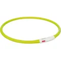 Obroża świetlna Flash USB XS-XL 70 cm / 10 mm, kolor zielony