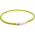 Następne zdjęcie produktu Obroża świetlna Flash USB XS-XL 70 cm / 10 mm, kolor zielony