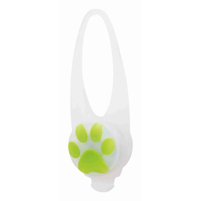 Główne zdjęcie produktu Flasher blikačka pro psy 2,4 cm / 8 cm bílá/barevná tlapka