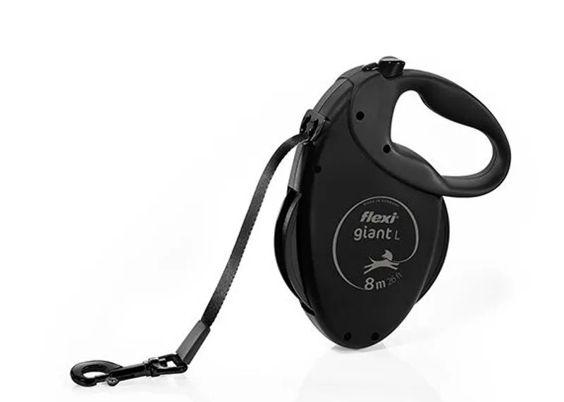 Główne zdjęcie produktu Flexi Giant Black Edition L pásek 8 m, max. 50 kg