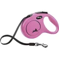 Następne zdjęcie produktu Pas Flexi New Classic M 5 m, maks. 25 kg, - różowy