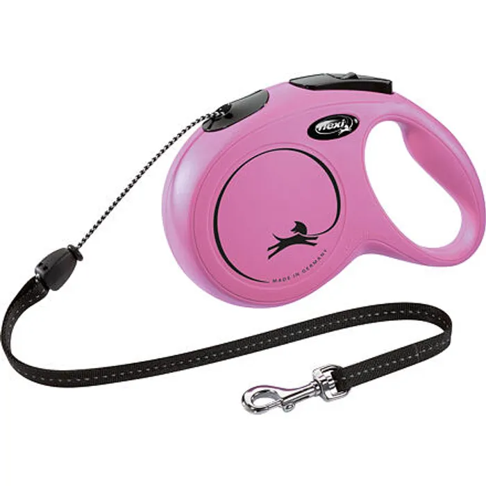 Główne zdjęcie produktu Flexi New Classic M šňůra 8 m, max. 20kg, - růžová