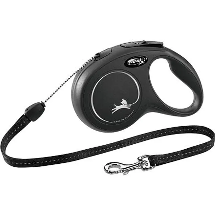 Główne zdjęcie produktu Flexi New Classic S šňůra 8 m, max. 12kg, - černá