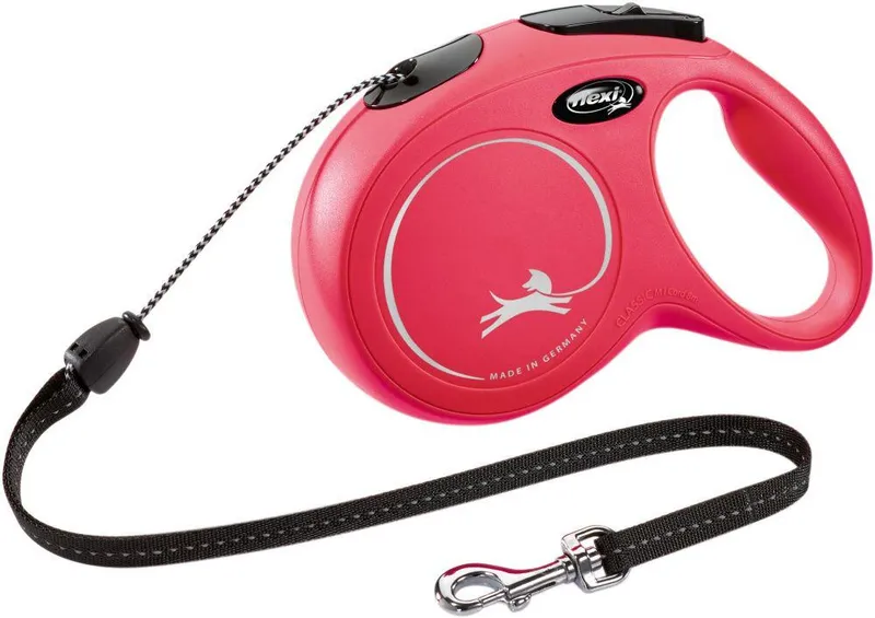 Główne zdjęcie produktu Flexi New Classic S šňůra 8 m, max. 12kg, - červená