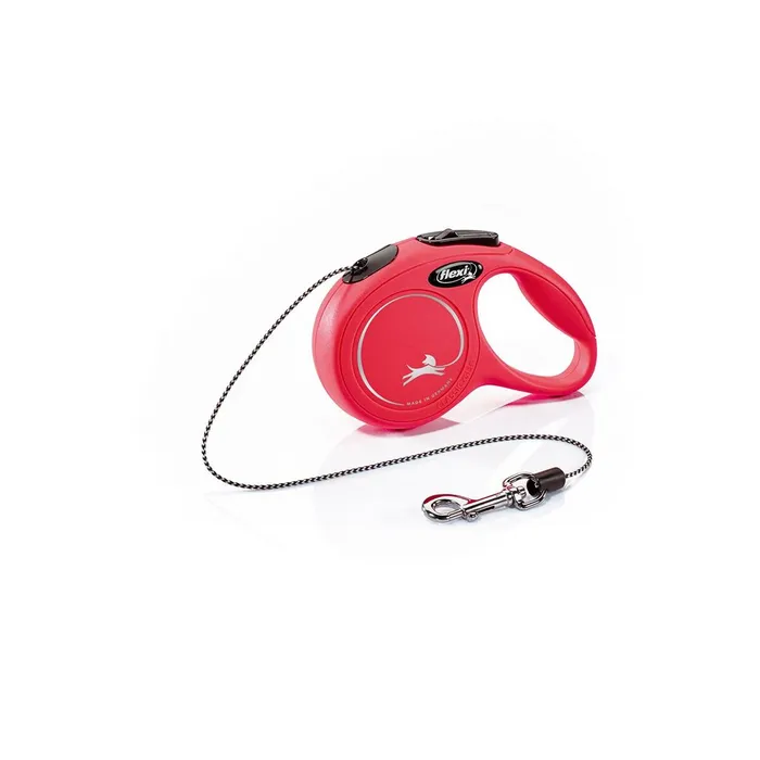 Główne zdjęcie produktu Flexi New Classic XS šňůra 3 m, max. 8kg, - červená