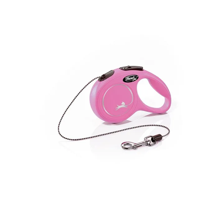 Główne zdjęcie produktu Flexi New Classic XS šňůra 3 m, max. 8kg, - růžová