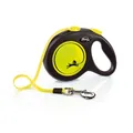 Następne zdjęcie produktu Flexi New Neon L pasek 5 m, max. 50 kg, żółty