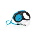 Flexi New Neon M pásek 5 m, max.25 kg, modrá