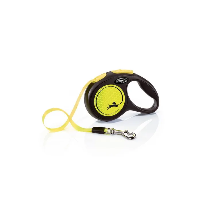 Główne zdjęcie produktu Flexi New Neon XS pásek 3 m, max. 12 kg, žlutá